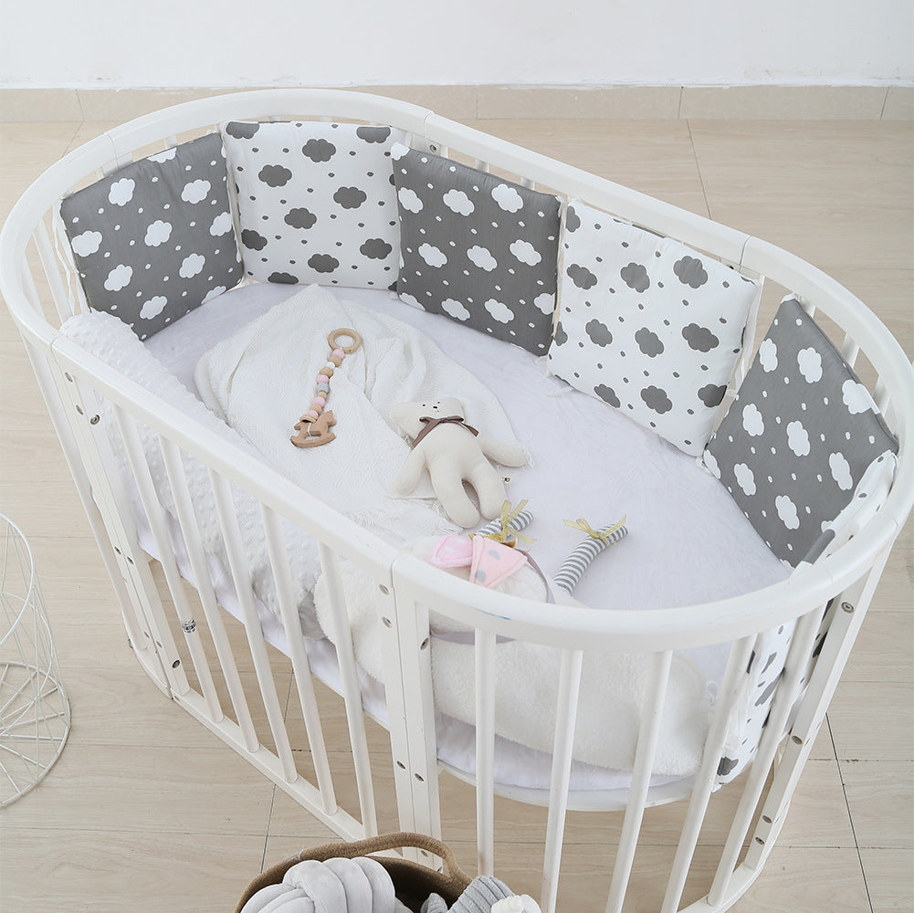 Cotton Crib Bumper Set