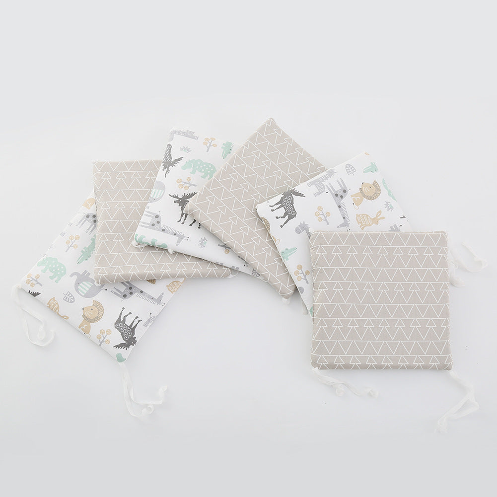 Cotton Crib Bumper Set