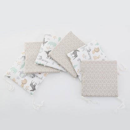Cotton Crib Bumper Set